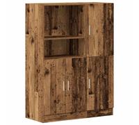 vidaXL 2 Piece Kitchen Cabinet Set Artisian Oak Engineered Wood