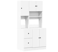 Kitchen Cabinet Storage Cupboard Kitchen Unit Shelf Engineered Wood vidaXL