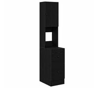 Kitchen Cabinet Storage Unit Sideboard Tall Cupboard Engineered Wood vidaXL