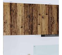 Kitchen cabinet wall-mounted 60 x 31 x 80 cm engineered wood Old wood & shelf XL