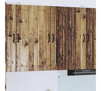 Kitchen Cabinet Wall-Mounted Old Wood 60x31x100cm Engineered Wood Slim Storage+