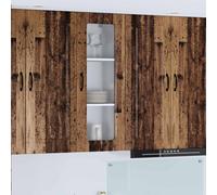 Dishwasher Panel with Storage Kalmar Engineered Wood Kitchen Cabinet vidaXL