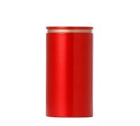 Kitchen Canisters Bulk Tea Storage Container Small Large Round Iron Can Empty Kitchen Seasoning Storage Tank Tea Set Single Can Tea Storage Containers(C,Medium)