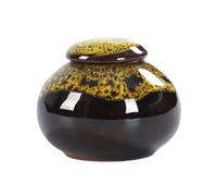 Kitchen Canisters Ceramic Tea Cans, Kiln-changed Purple Sand Tea Sets, Sealed Mini Tea Cans, Tea Storage Cans Tea Storage Containers(A)