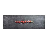 vidaXL Kitchen Rug Washable Spices 45x150 cm Velvet