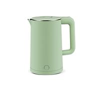 -Kitchen Ceramic Electric Kettle Automatic Power Off Fast Boiling and Porcelain 1.2L Boils Water Fast for Tea Coffee Soup Color Change/Green