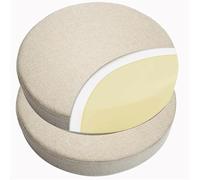 kitchen chair cushions 19 * 2in It is wear-resistant and not easily deformed, filled sponge, and features a zipper design for easy disassembly.