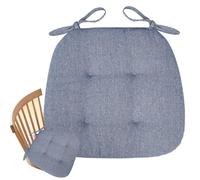 Kitchen Chair Cushions, Chair Cushions for Dining Chairs, Kitchen Pads with Ties - Thick Seat Mat, Soft Anti-Dip Dining Seat Pad