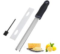 Kitchen Cheese, Lemon & Citrus Zester - Micro Planing Tool, Nutmeg & Spice Grater Set