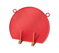 Kitchen Chopping Boards - With Silicone Draining Mat D | Fruit Cutting Trays For Worktop, Vegetables, Meat Chicken Indoor Outdoor Home Apartment Restaurant