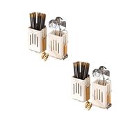 Kitchen Chopstick Holder Multi-Function Cutlery Holder No Need to Punch Holes, Wall-Mounted Spoon and Fork Holder B