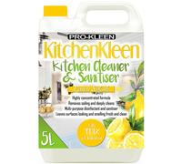 Kitchen Cleaner Anti-Bacterial Disinfectant Sanitiser 1 x 5L ProKleen White One Size