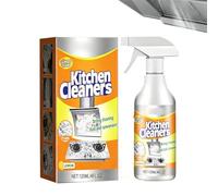 Kitchen Cleaner for Grease, All Purpose Kitchen Cleaner, No-Rinse Spray for Stovetops, Range Hoods & Cabinets, Fast-Acting Foam for Easy Wipe Cleaning on Kitchen Surfaces (1Pcs)