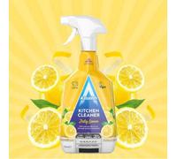 Kitchen Cleaner Spray Lemon 750Ml Multi Surface Degreaser Removes Grease Grime Pack Of 1