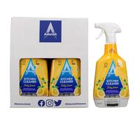 Kitchen Cleaner, Zesty Lemon, Vegan and Cruelty Free, Blended with Natural Oils, 6 x 750ml Astonish