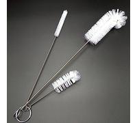 Kitchen Cleaning Bottle Brushes Set, Multipurpose Bottle Cleaner Brush with Durablel Flexible Handles, Bottle Brushes for Cleaning Pipe, Straw, Decanter, Spouts, Tube and More (3PCS)