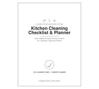 Kitchen Cleaning Checklist & Planner