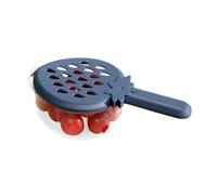 Kitchen Colander Bowl, Dish Drainer Basket with Handle,Sturdy Stackable Food Filters with Filter Lid | Strainer Bowl with Safe Drain Basket with Handle for