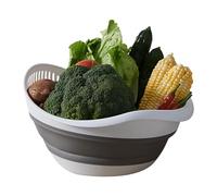 Kitchen Colander - Large Capacity Foldable Storage Container, Portable Kitchen, Vegetable Strainer Pasta Drainer Colander, for Fruit Pasta Home Countertop Pantry Cabinet Restaurant