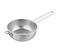 Kitchen Colander - Stainless Steel Fine Mesh Filter | Kitchen Utensil for Fruit, Vegetables, Pasta, Noodles, Salad, Washing, Home, Restaurant, Sink, Chef, Prep