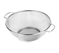 Kitchen Colander - Stainless Steel Sieg | Rice Strainer Basket | Large Metal Driver Bowl with Handles | Sink Strainer for Pasta Rice - Washing Spaghetti Prepare Everyday Food, Rinse the Tasks