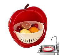 Kitchen Colander, Thick Colander with Quick Drainage and Mixing, Basket for Washing Fruits and Vegetables - for Fresh Berries Salads Pasta Spaghetti and Lettuce