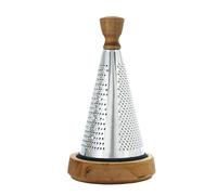 Kitchen Cone Grater with Base, Multifunction Grater for Cheese, Spices, Vegetables, Shaped Cheese Grater Vertical Cheese Grater (1Pcs)