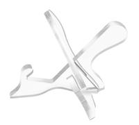 Kitchen Cookbook Stands, Acrylic Transparent Rack, Recipe Display Stand with Adjustable Angle, Indoor Household Organizer for Family, Friends, School, Library, Museum, Kitchen Work Surfaces