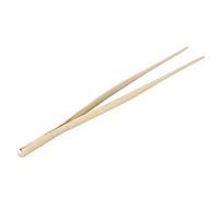 Kitchen Cooking Long Tweezer, Food Clip with Precision Serrated Tip Chef Utensils Tools Stainless Steel for Home Use for Sea Food Surgical BBQ Design Styling (Gold)