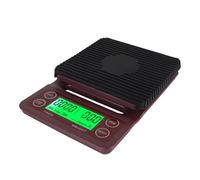 Kitchen Cooking Scale Kitchen Scale with Timer, LCD Backlight Display, High Accuracy Food with Tare Function(Coffee)