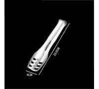 Kitchen Cooking Tong Stainless Steel Grill Tongs are Suitable for Grilling Food and Frying Steaks Tongs Utensils(Silver-316,24cm)