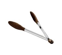 Kitchen Cooking Tong Stainless Steel Grill Tongs with Wooden Head Suitable for Buffet Barbecue Food Tongs Tongs Utensils(29cm)