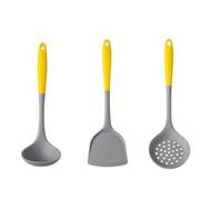 Kitchen Cooking Tools, Household Soup Ladle Funnel SpatulaSet Two-Colour Spatula Kitchen