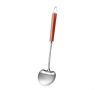 Kitchen Cooking Wok Spatula With Stainless Steel Blade And Wooden Handle Designed For Stirring, Frying, And Serving Food(sapili wood)