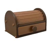 Kitchen Counter Bread Box | Large Capacity 3D Printing Bin - Corner Bread Box for Kitchen | for Pantry Cabinet Shelf Cafe Cereal Fruits Snacks Dry Goods