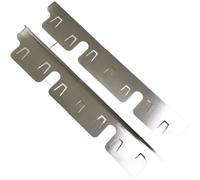 Kitchen Counter Gap Cover 27.5 Inch Easy Install Silver(K05 Silver) | Two pack value set, adjustable fit, includes springs, secure placement, black and silver options
