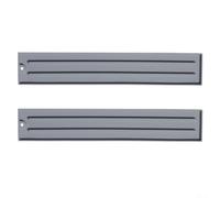 Kitchen Counter Organizer Mat 2pcs Anti-Spill(Grey)