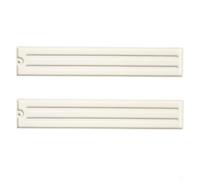 Kitchen Counter Organizer Mat 2pcs Anti-Spill(White)