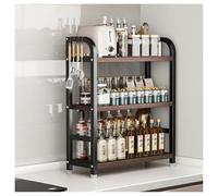 Kitchen Countertop Saver Organizer Utensil & Drainer.Dish Drainers,Kitchen Storage and Spice Rack Organizer,Carbon Steel 3 Tier Large Multi-Function Dish with Adjustable Feet Hook,Cutting Bo