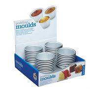 KitchenCraft Anodised Mini Pudding Mould, 7.5cm