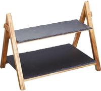 Kitchen Craft Artesa 2 Tier Serving Stand 40x30cm