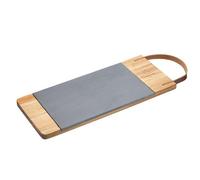 KITCHEN CRAFT ARTESA ACACIA WOOD AND SLATE SERVING BOARD