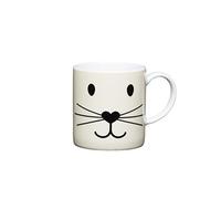 Kitchen Craft Cat Face Mug For Coffee, Porcelain, Multicolor, 7 x 4 x 7 cm