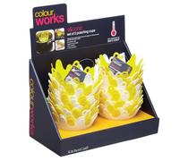 Kitchen Craft Colourworks Silicone Egg Poaching Cups, Set of 2