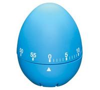 Kitchen Craft Colourworks Timer - Mechanical - Egg - Blue
