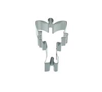 Kitchen Craft KC3515 Metal Cookie Cutter-Medium 8.5cm Fairy Design, Silver