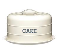Living Nostalgia Antique Cream Domed Cake Tin