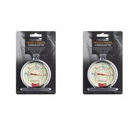 Kitchen craft Master Class 2 X Fridge & Freezer Thermometer