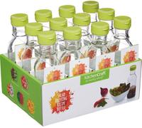 KITCHEN CRAFT Salad Dressing Recipe Bottles - Green, Green
