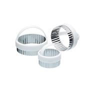Kitchen Craft Set of Three Fluted Pastry Cutters - KCPASTRY3